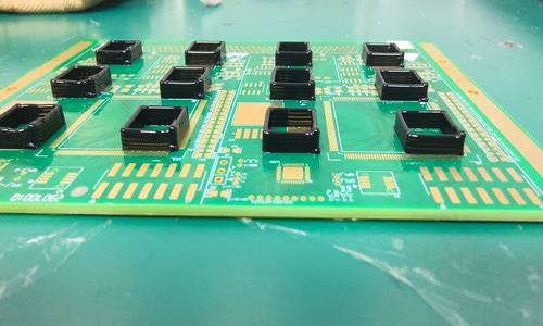 PCB圍壩點膠測試